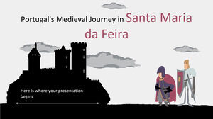 サンタ・マリア・ダ・フェイラでポルトガルの中世の旅