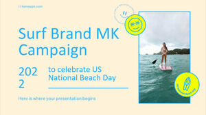 サーフブランド MK 全米ビーチデーを祝うキャンペーン