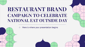 慶祝全國戶外用餐日的餐廳品牌活動