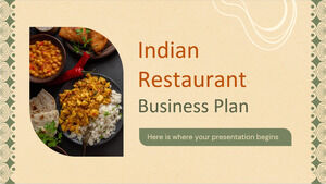 Rencana Bisnis Restoran India