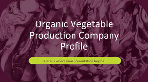 Profil firmy zajmującej się produkcją ekologicznych warzyw