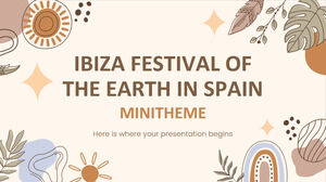 Ibiza Festival de la Terre en Espagne - Minithème