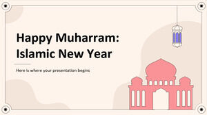 Joyeux Muharram : nouvel an islamique