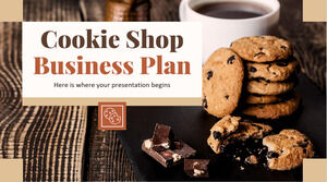 Plano de negócios da loja de biscoitos