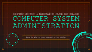 تخصص علوم الحاسب والرياضيات للكلية: إدارة أنظمة الحاسب الآلي