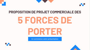 ポーターの5フォース事業プロジェクト提案書