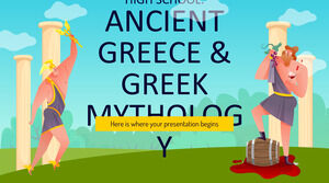 Studii sociale Subiect pentru liceu: Grecia antică și mitologie greacă