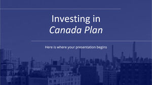 Kanada Planına Yatırım