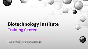 Centre de formation de l'Institut de biotechnologie
