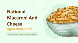 Giornata nazionale di apprezzamento dei maccheroni e dei formaggi