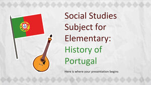 Przedmiot nauk społecznych dla szkół podstawowych: Historia Portugalii