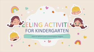 Feelings Activities for Kindergarten