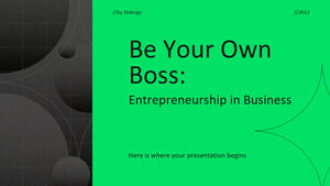 Bądź swoim własnym szefem: przedsiębiorczość w biznesie