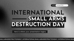 Uluslararası Küçük Silahları İmha Günü