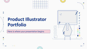 Portafolio de productos de Illustrator