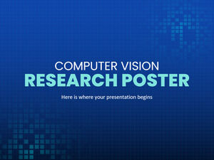 Poster de cercetare în viziunea computerizată