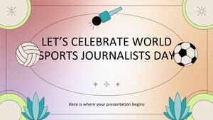 Célébrons la journée mondiale des journalistes sportifs