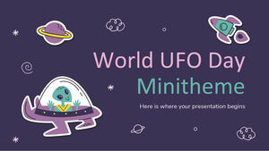 세계 UFO의 날 미니테마