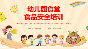 Unduh PPT untuk pelatihan keamanan pangan di kantin taman kanak-kanak