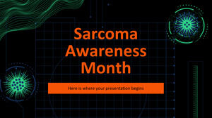Mês de Conscientização do Sarcoma