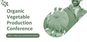 Organik Sebze Üretimi Konferansı