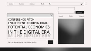 Dijital Çağda Yüksek Potansiyelli Ekonomilerde Konferans Sahası Girişimciliği