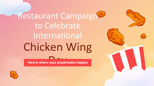 Campagna del ristorante per celebrare la Giornata internazionale dell'ala di pollo