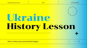 Leçon d'histoire de l'Ukraine