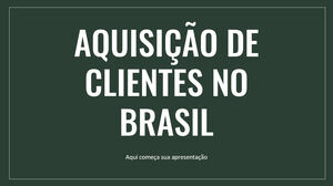 Привлечение клиентов в Бразилии