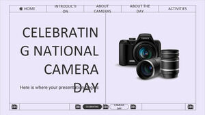 Celebrando la giornata nazionale della fotocamera