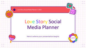 Aşk Hikayesi Sosyal Medya Planlayıcı