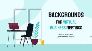 Latar belakang untuk Pertemuan Bisnis Virtual