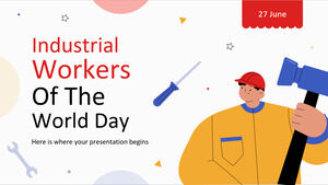 Travailleurs industriels de la journée mondiale
