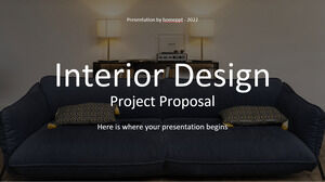 Propunere de proiect de design interior