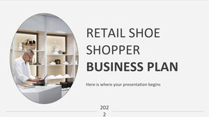 Plano de negócios para compradores de calçados de varejo