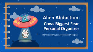 Alien Abduction: Cows Biggest Fear - Organizator personal