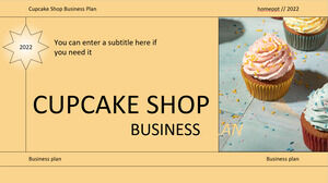 Plano de negócios da loja de cupcakes