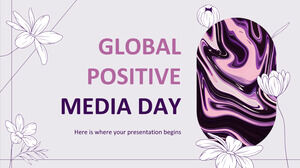 Küresel Pozitif Medya Günü