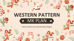 Plan MK de patrones occidentales