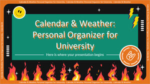 Calendario e meteo: agenda personale per l'università