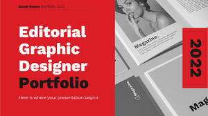 Redaktionelles Grafikdesigner-Portfolio