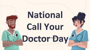 Ulusal Doktorunuzu Arayın Günü