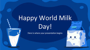 행복한 세계 우유의 날!