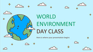 Klasse zum Weltumwelttag