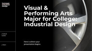 Hauptfach Bildende und Darstellende Kunst am College: Industriedesign