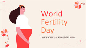 Journée mondiale de la fertilité