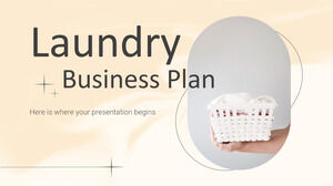 Plan de negocio de lavandería