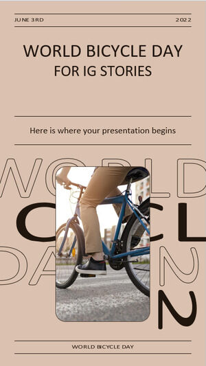 세계 자전거의 날!