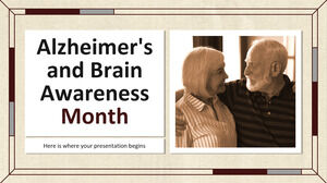 เดือนแห่งการรับรู้อัลไซเมอร์และสมอง