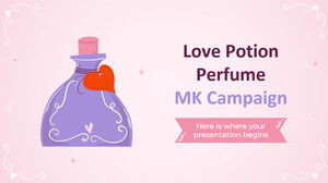 Campaña MK del perfume Love Potion